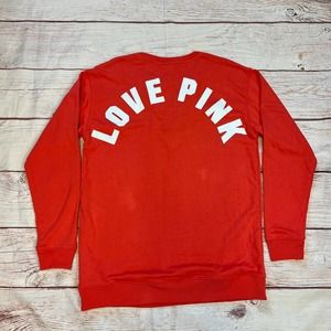 VS PINK Retired Tie Front Sweatshirt XS